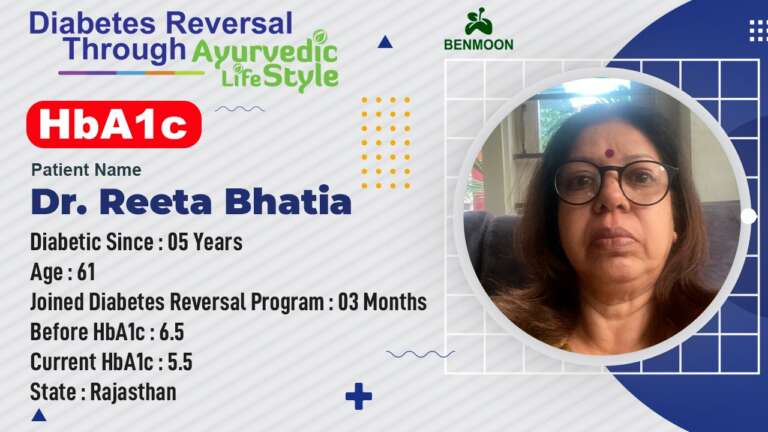 4) Dr. Reeta Bhatia - HbA1c
