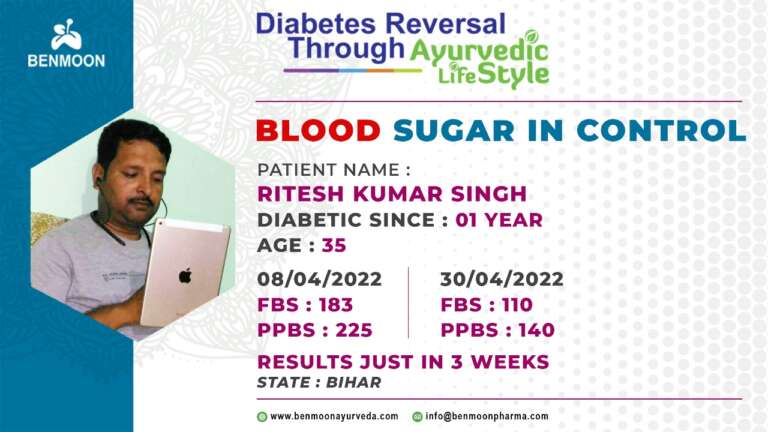 5) Ritesh Kumar - Blood Sugar